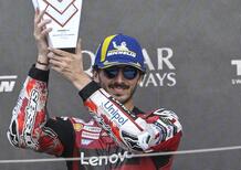 MotoGP 2026. GP di Ungheria a Balaton. Pecco Bagnaia, terzo: "Piste così sono un mio limite, devo fare uno step per il futuro dato che avremo Adelaide e Buenos Aires"